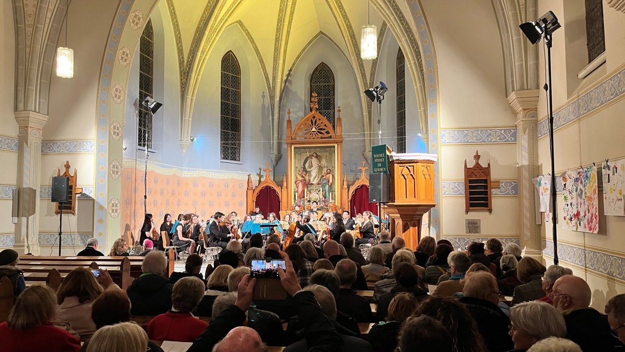 Reformationsempfang in der Evang. Kirche Arriach (Foto: Pfr.i.R. Martin Müller)