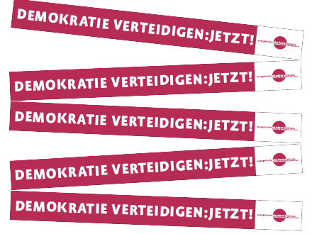 Bild zur Veranstaltung: Demokratie - selbstverständlich? Demokratie ist im Rückzug.